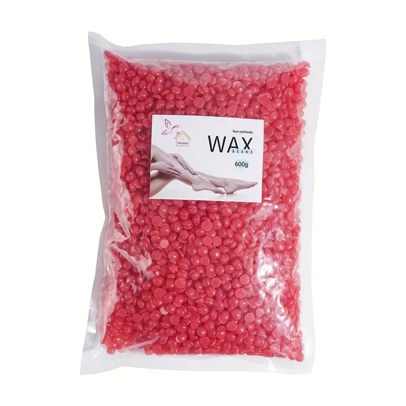 Hard Wax Beads for Hair Removal, 1.3 Lbs (600g) Brazilian Bikini Wax, Suitable for Men and Women, Sensitive Skin, Full Body Leg Face Armpit Waxing