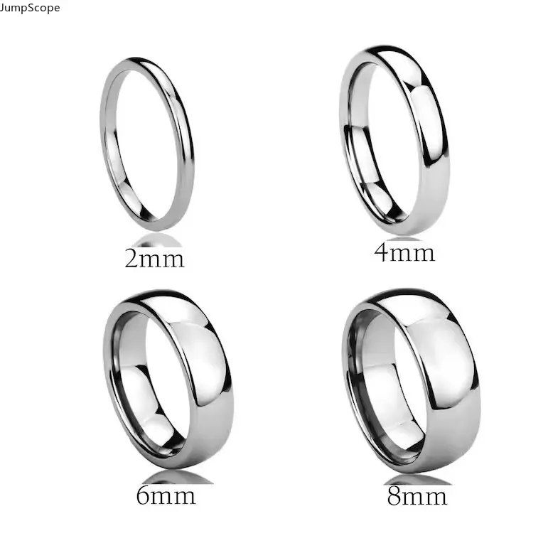 Band for Couples, Simple Titanium Steel Ring with Multi-Width Options for Creating a Minimalist Stack,camping essentials, Rings, Men's Accessories