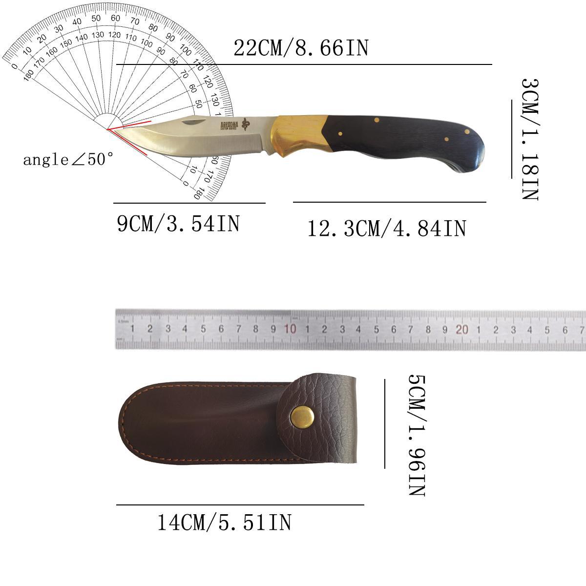 Folding Knife, Portable High Hardness Knife, Lightweight Folding Knife, Folding Pocket Knives for Outdoor Camping, Kitchen Use