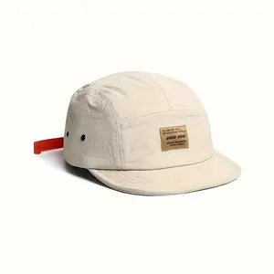 Men's Vintage Duckbill Hat, Japanese Streetwear Style Snapback Cap in Lightweight, Quick-Dry Polyester for Everyday Wear