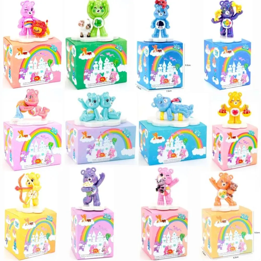 Zodiac Constellation Blind Box Mini Figure Collectible Model Doll Desktop Ornament Gift web fluid spiderman toy series Namikaze Minato Naruto Action Hunter Theme Demon Kpop Set