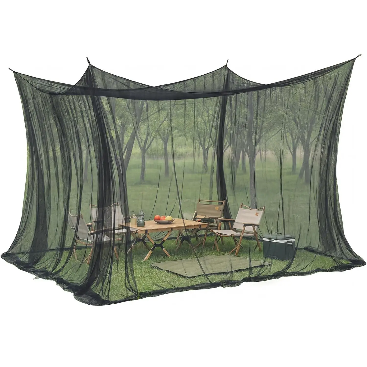 Large Camping Mosquito Net, Indoor Outdoor Storage Bag, Insect-Proof Tent Mosquito Net, Easy to Carry Outdoor Mosquito Net