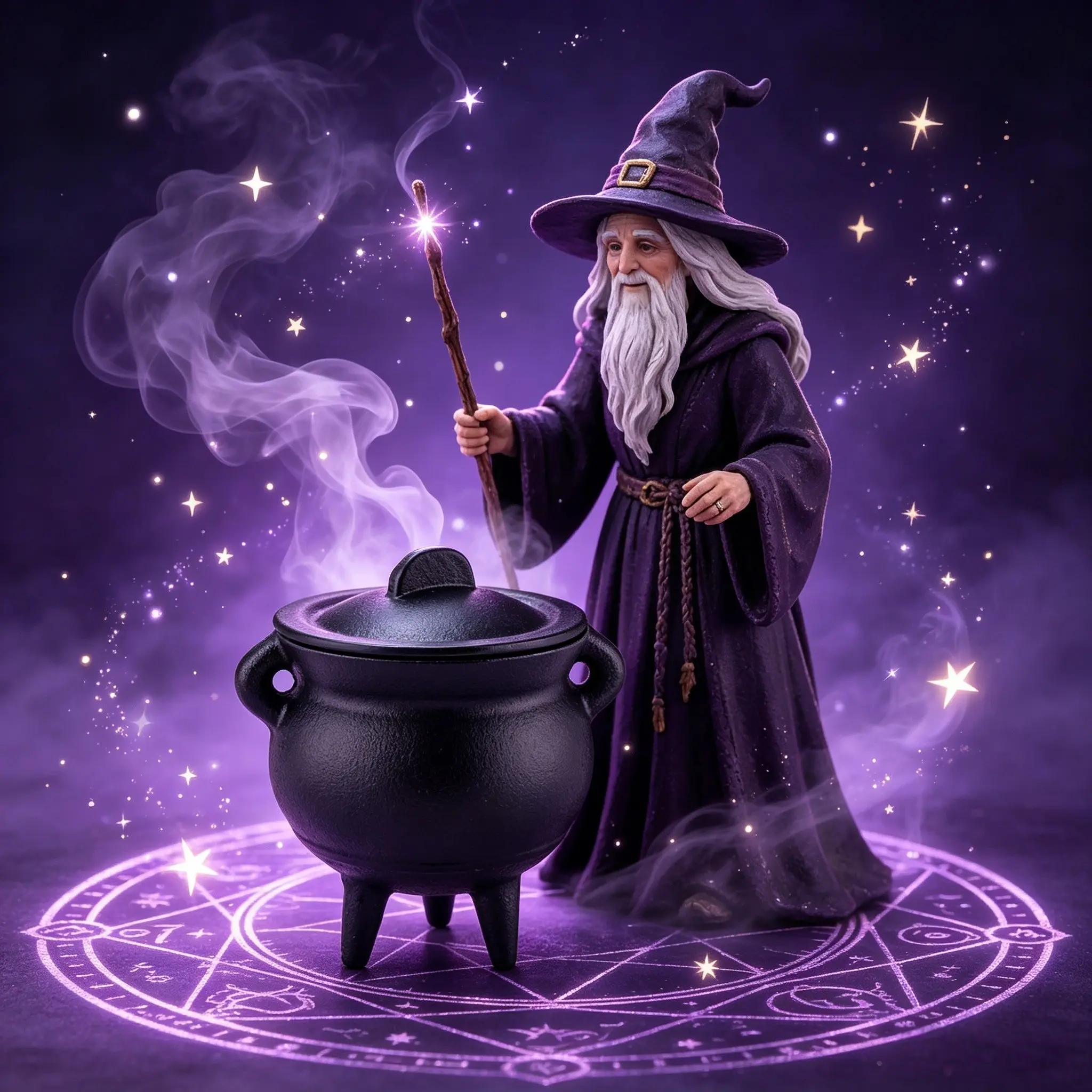 Mini Cast Iron Witch Cauldron Incense Burner, Halloween Decoration, Sage Burning Furnace, Three-Legged Cast Iron Furnace, Christmas Gift Ornament, Incense Holders