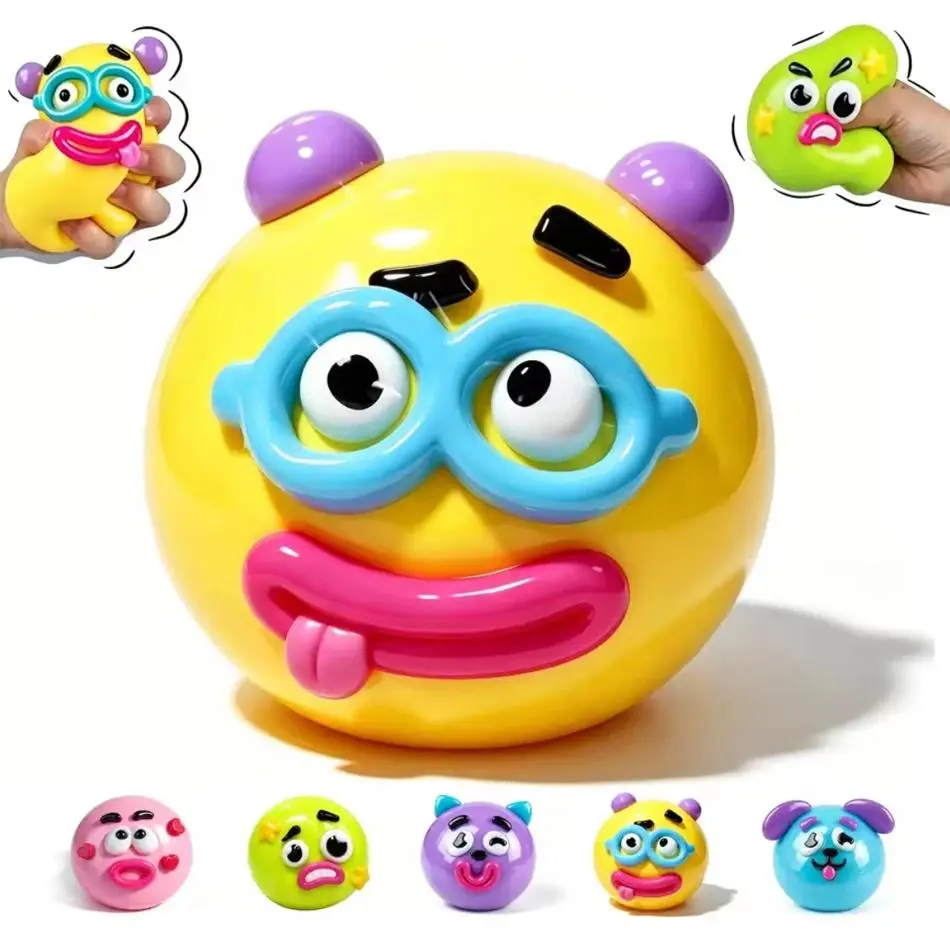 2026 New Unisex Smushers Curiosities Dog Face Swap Squishy Toy - Soft Moldable Slow Rising Squeeze Toy for Adult Fun Gifts, Slow Rising Squishy