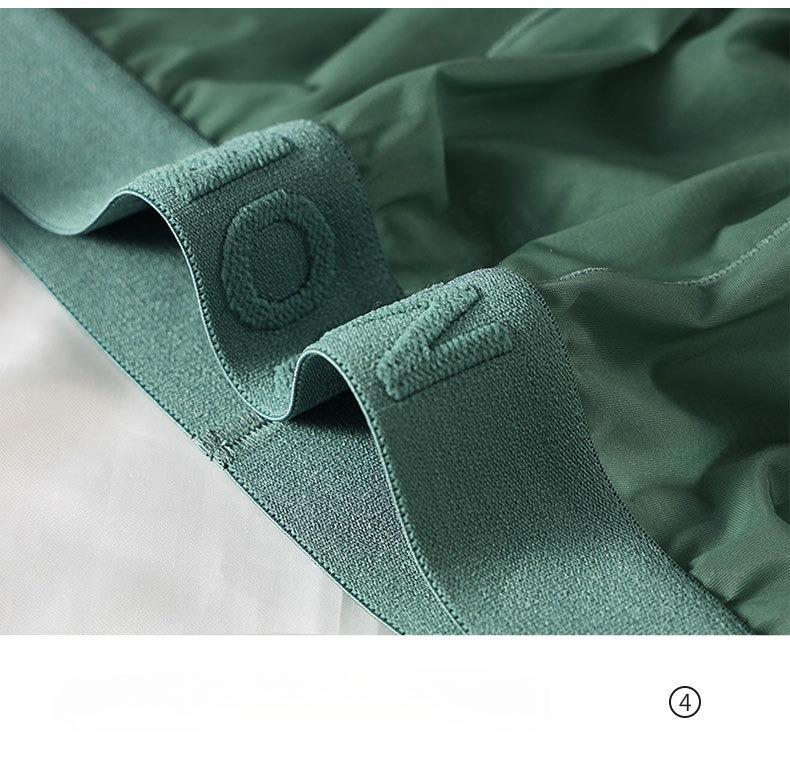 3-Pack Men's Cooling Mesh Trunks Ice Silk Sheer Seamless Underwear Lightweight Stretch