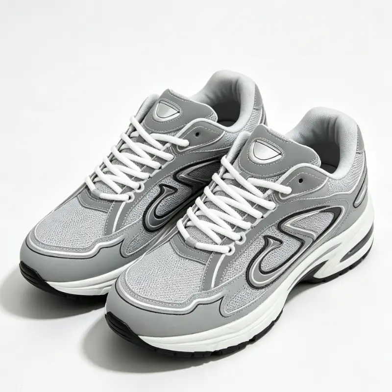 2026 Outline Retro Chunky Running Shoes Men Women Breathable Mesh Cushion Non Slip Streetwear Casual Walking Trainers 4 Colorways  comfortable outdoor sneaker  lightweight comfy shoe  lightweight comfy shoe  sporty sneaker