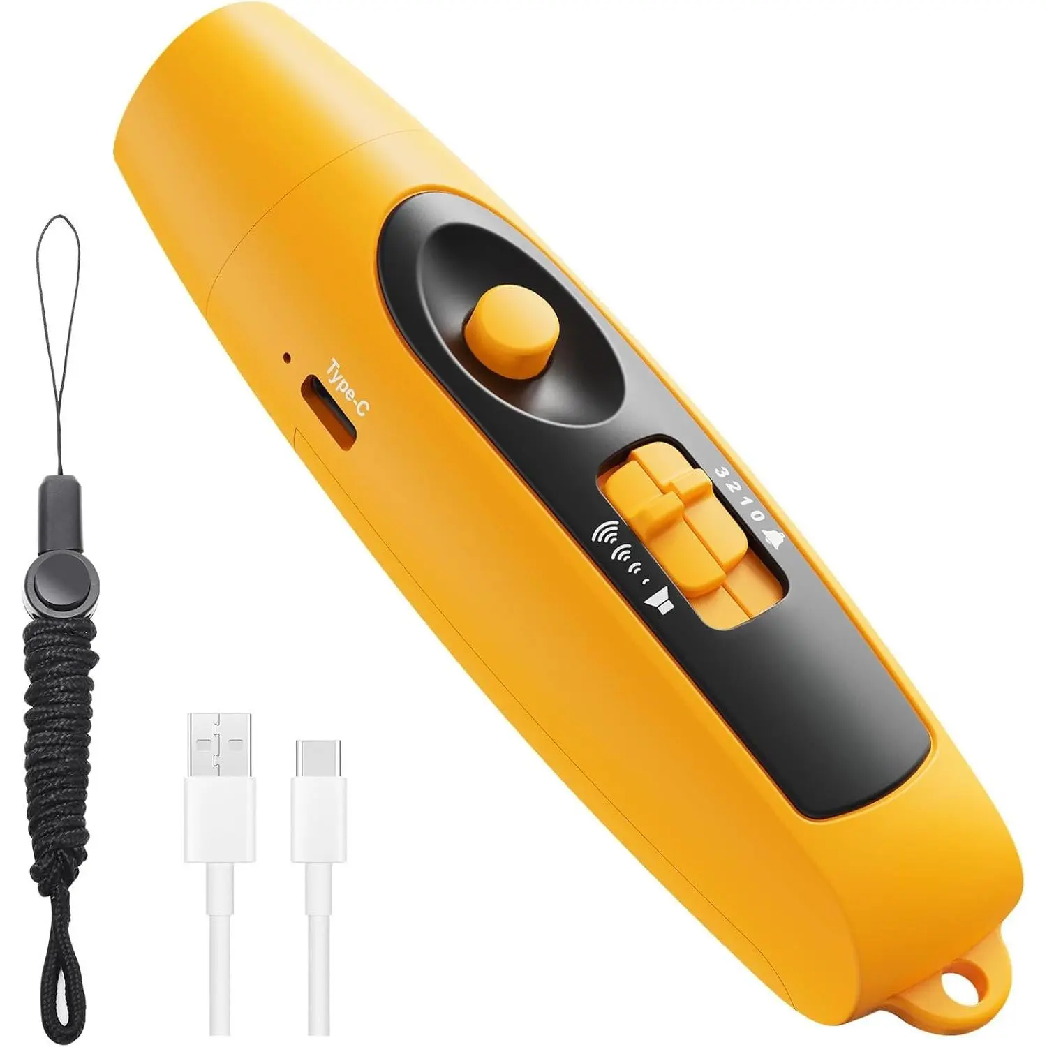 Whistle with USB , 3 Tone & 3 High Volume Hand  Whistle for Referee Coaches Teacher, Outdoor   Camping Safety Electric Whistle with Lanyard