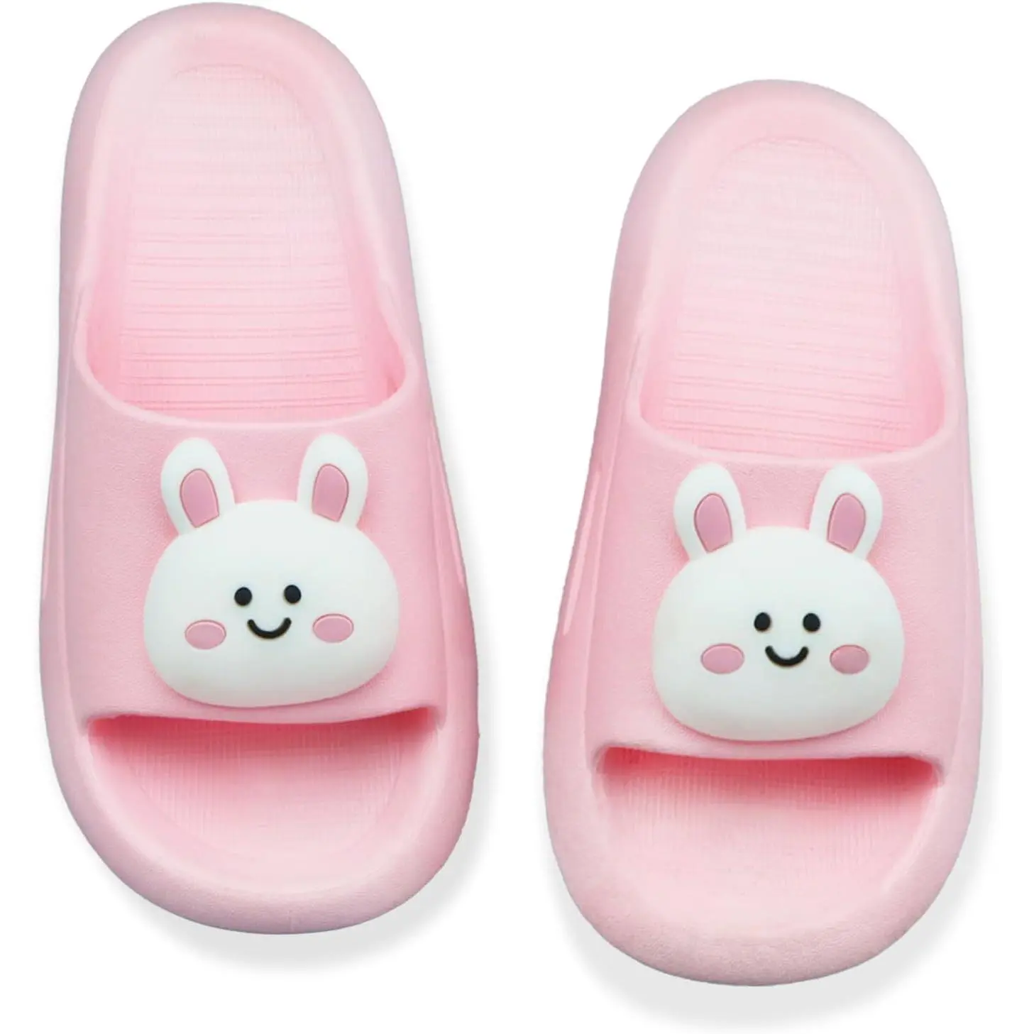 Toddler Kids' Animal Rubber Slides, Anti-Skid Cute Sandals for Beach Pool, Summer Outdoor & Home Bath Shoes (Boys & Girls)