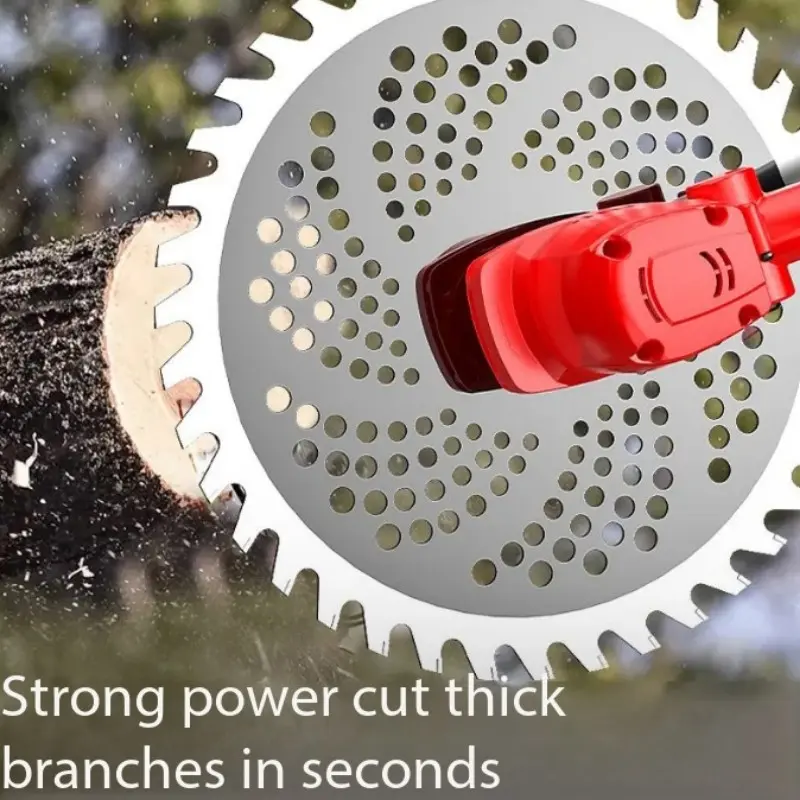 Lawn Mower Blade, Alloy Circular Saw Blade, Durable and Sharp, Universal Gardening Tool, Thickened Wear-Resistant, Lawn Care Accessories