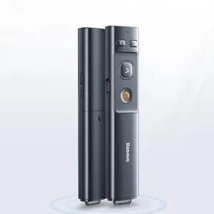 Wireless Presenter Laser Pointer 2.4GHz Type-C Remote Controller PPT Pen for Projector USB Pointer Presenter Portable Bluetooth CD Player with Speaker