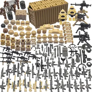 Special Military Soldier Style Weapon Sets, Military Weapon Pack Accessories Kits Toys, Swat Team Building Block Toys, Army Equipment Gear Sets, Accessories Compatible with Major Mini figurefidget toys