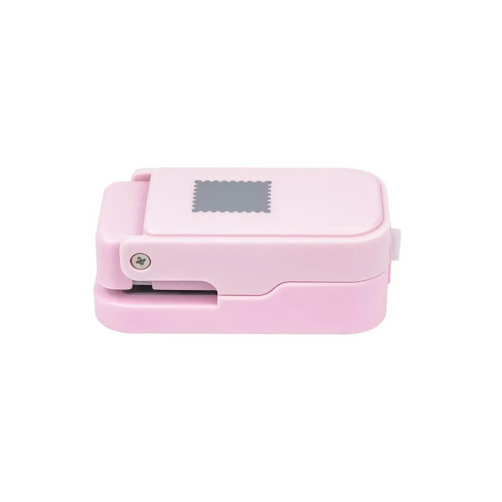 Pink Postage Stamp Edge Paper Punch Suitable Journal, Scrapbooking and Handmade Card Making