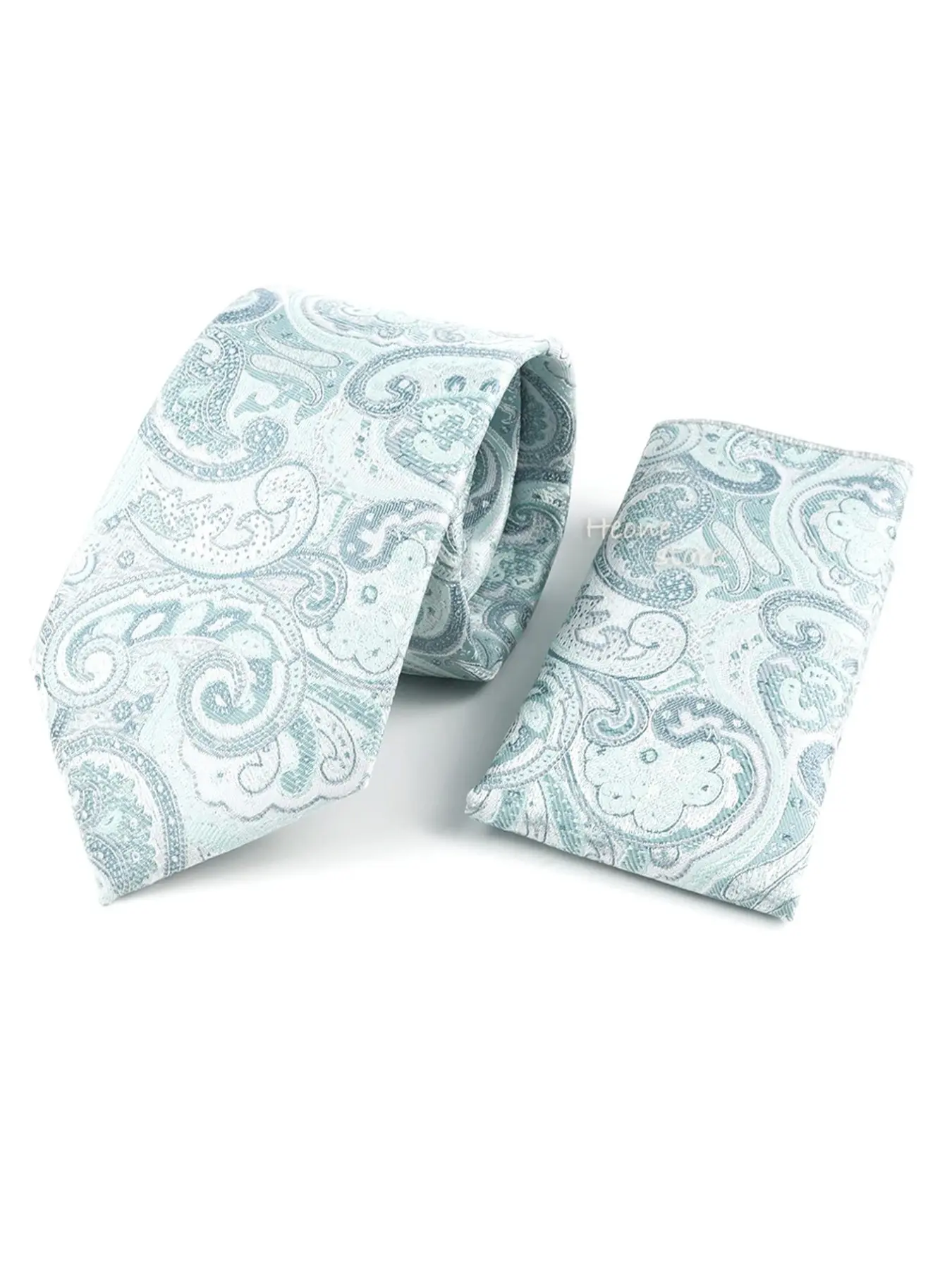 2pc Men's Paisley Floral Fashion Tie, Formal & Casual Wear, Elegant Lapel Decoration Accessory, Perfect for Special Occasions