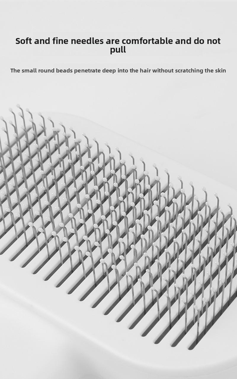 Pet Supplies Dematting Deshedding Pet Comb for Dogs & Cats, Grooming Massage Brush for Removing Loose Fur