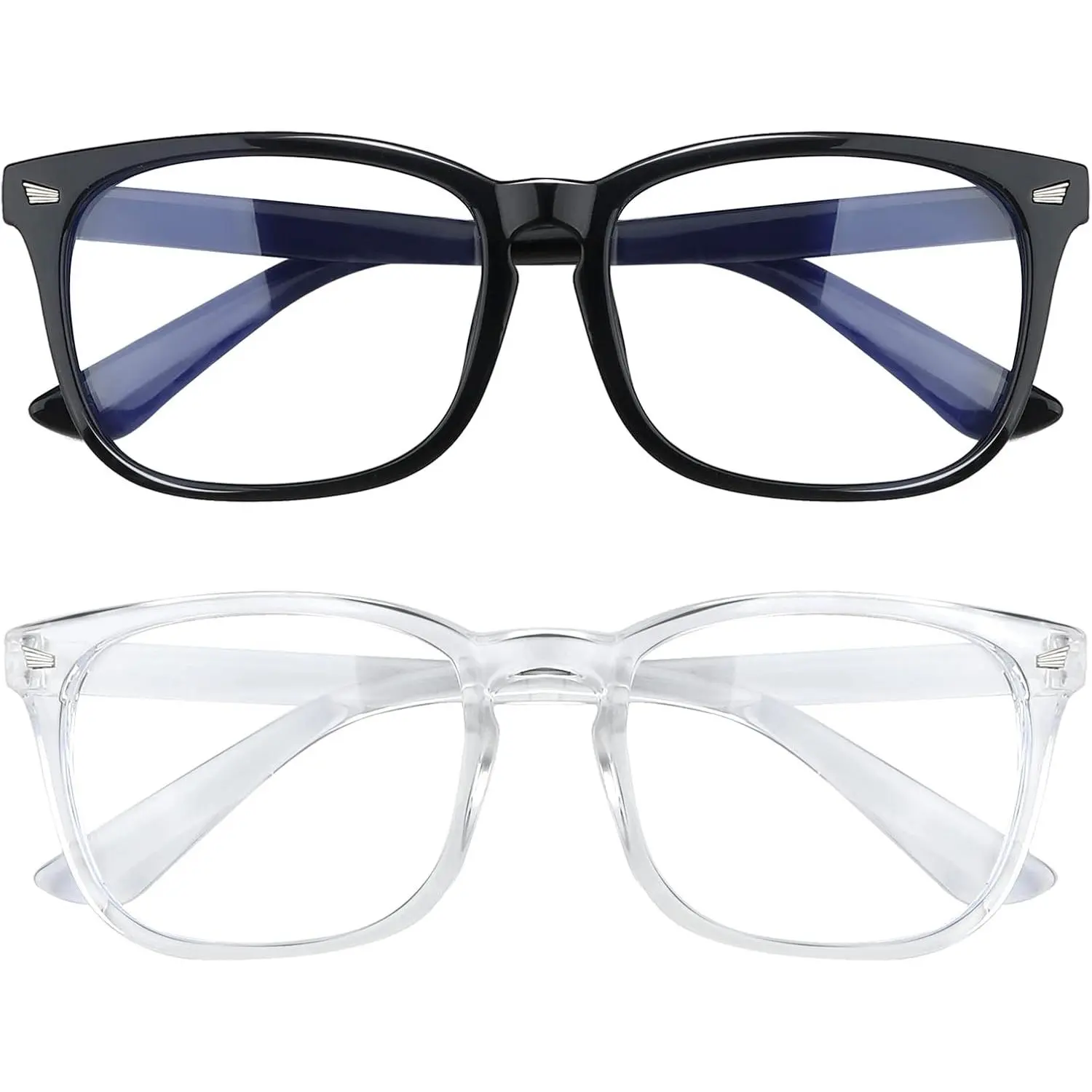2 Pack Blue Light Glasses for Women and Men - Glasses 2 Pack Blue Light Glasses for Women and Men - Glasses
