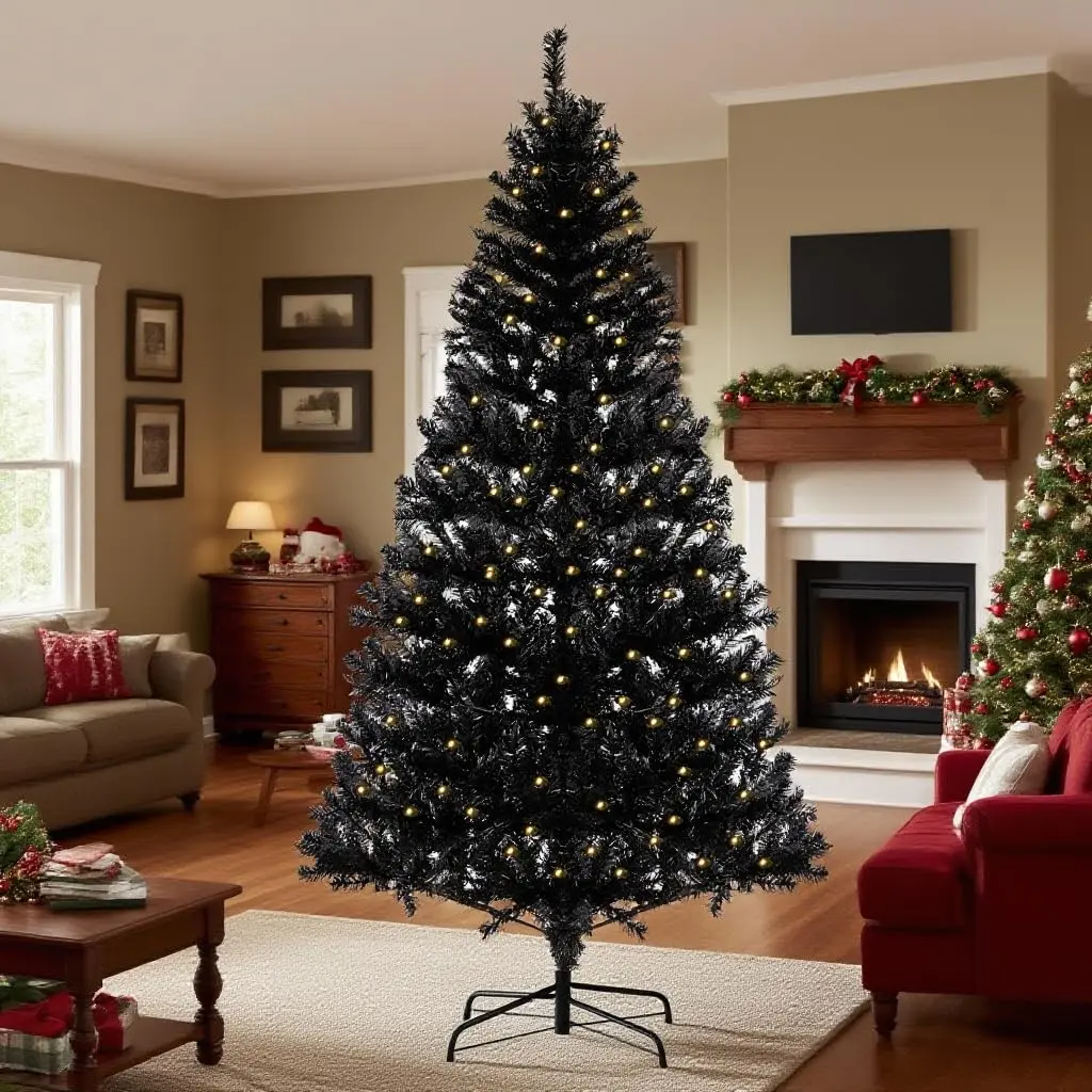 Garvee 6.5ft Pre-Lit Slim Artificial Christmas Tree - 250 Warm White LED Lights - 818 Advice - 8 Lighting Functions, Easy Setup Indoor Holiday Decor