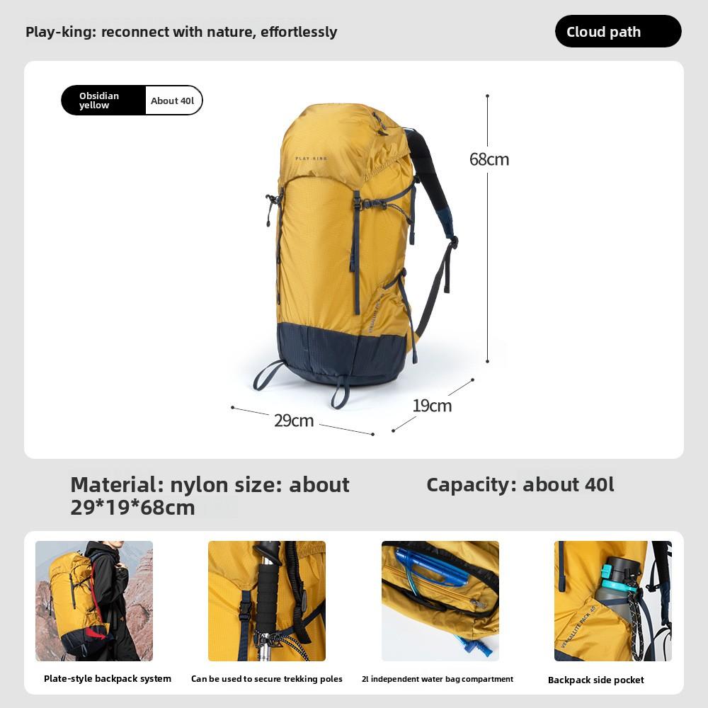 Hiking Bag Hiking Leisure Large Capacity Backpack Lightweight Outdoor Backpack