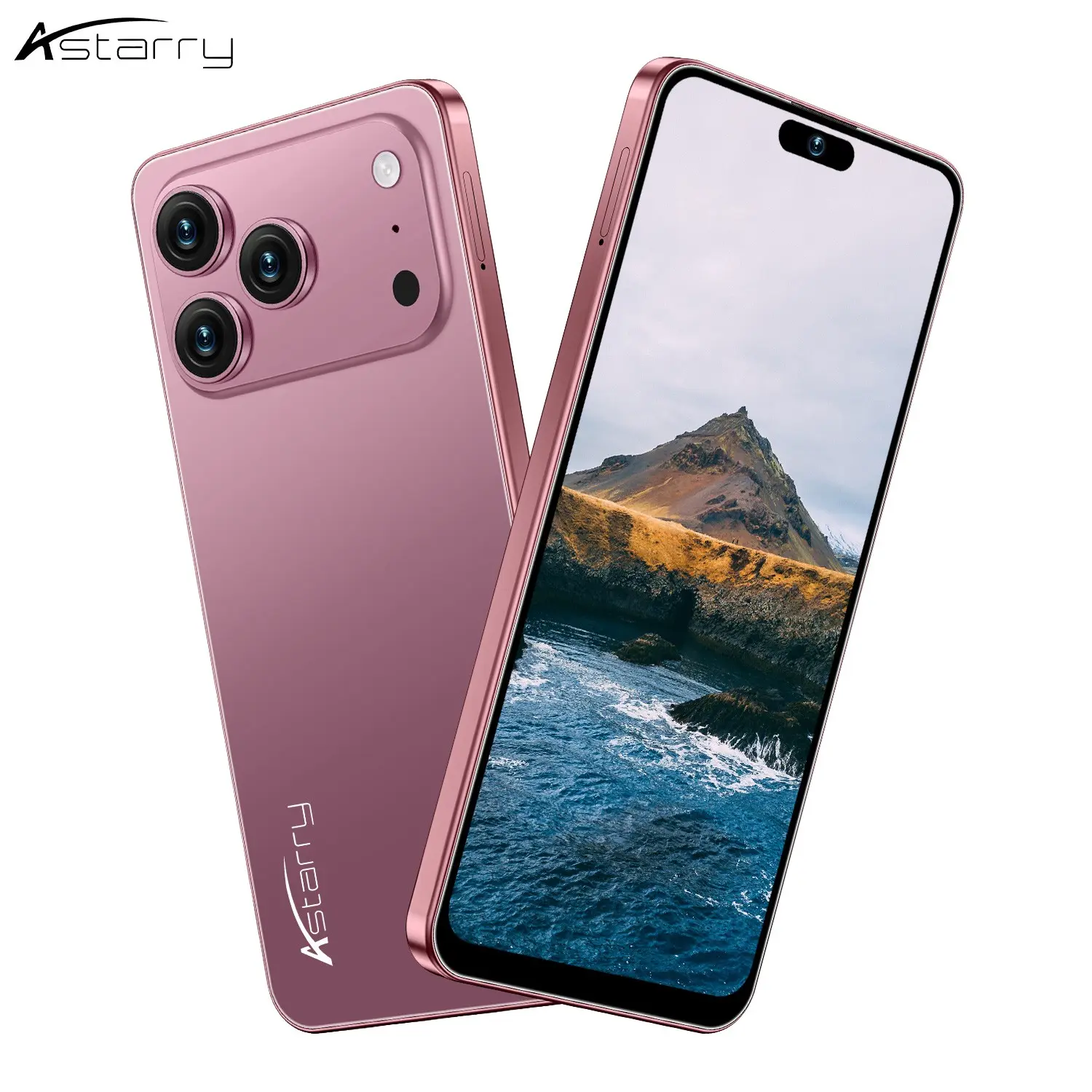 Astarry-17 Pro Max 4g Phone, Octa-Core Mtk6762 Processor, 6+64GB Storage, 16+20mp Camera, 5000mah Battery, Android 12, Fingerprint Unlock