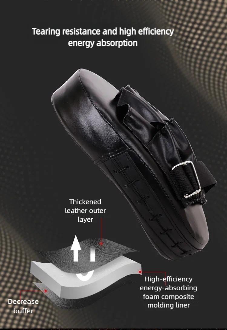Kick Boxing Gloves Pad PU Leather Punch Target Bag MMA Karate Muay Thai Free Fight Sanda Training Equipment Kick Boxing Gloves Pad PU Leather Punch Target Bag MMA Karate Muay Thai Free Fight Sanda Training Equipment