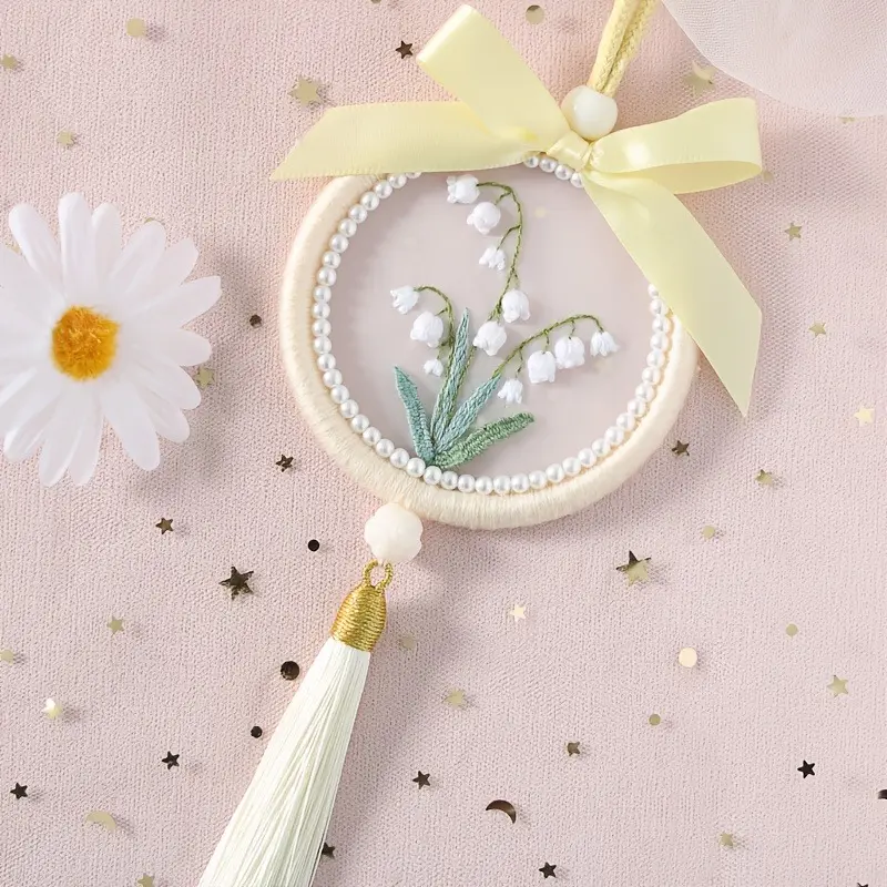 Embroidered Floral DIY Craft Kit