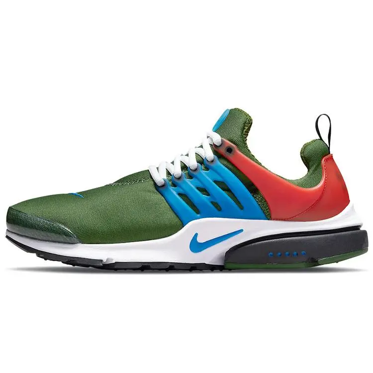 Nike Air Presto Forest Green Mesh Sneakers for Men and Women – Lightweight, Cushioned, Slip-Resistant, Breathable, and Supportive Verifiable, with credentials and supporting global authentication