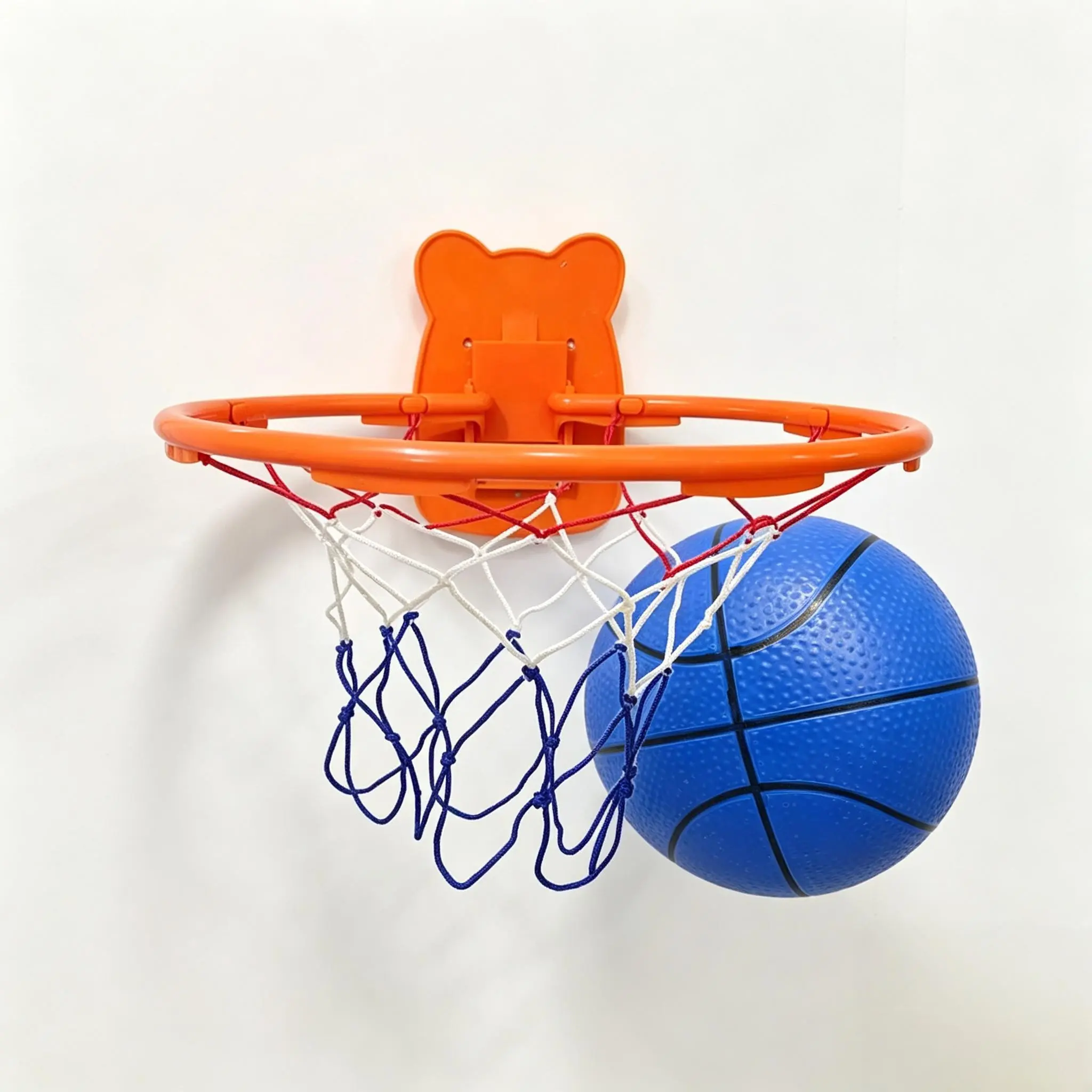 Weighted Quiet Indoor Basketball Set, Noiseless Basketball with Realistic Weight, Silent Rebound Ball with Hoop, Ideal for Training, Low Noise Basketball