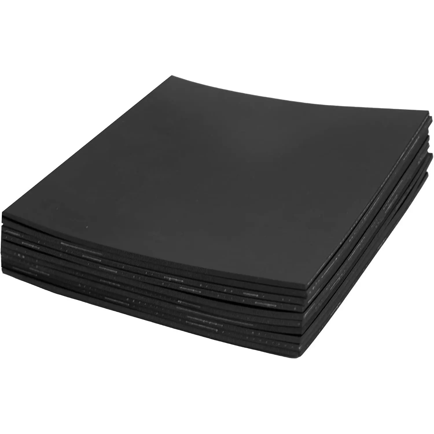 10-Pack Anti Vibration Pad, 6 x 6 x 1/8 inches, 2.7 pounds | Heavy Duty Rubber Anti-Vibration Isolation Pad for Air Compressor, HVAC, Air Conditioner Unit, Treadmill, Dryer and Washer
