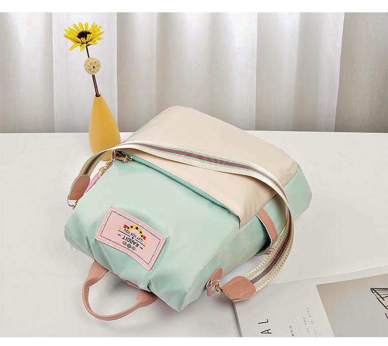 2026 New Korean Style Fashionable Versatile Anti-Theft Student Backpack for Women, Travel Canvas Backpack