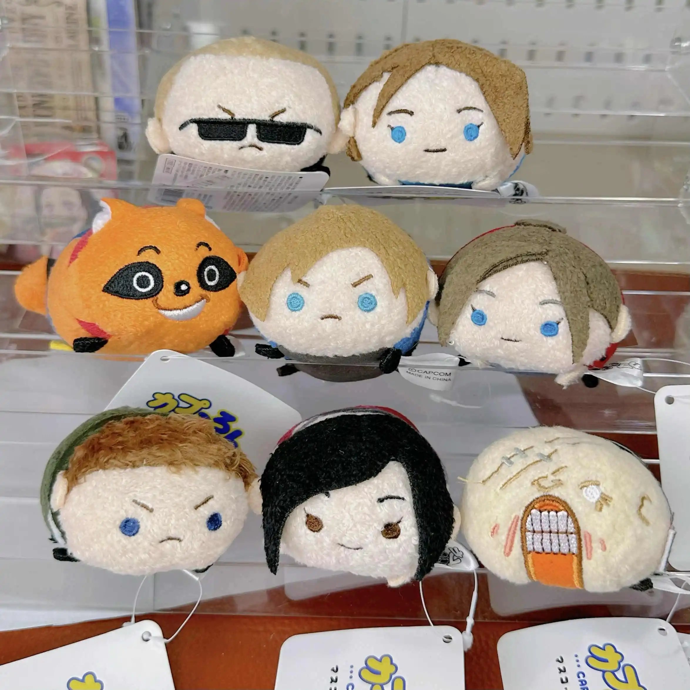 Anime Game Chris Ada Claire Jill Leon Cosplay Fluffy Lie Prone Maumet Cartoon Puppet Plaything Xmas Gift