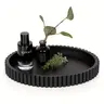 Modern Silicone Round Tray, Versatile Coffee Table Decor, Simple Design Art Centerpiece, Home Decoration, Perfume Display, Fashion Centerpiece