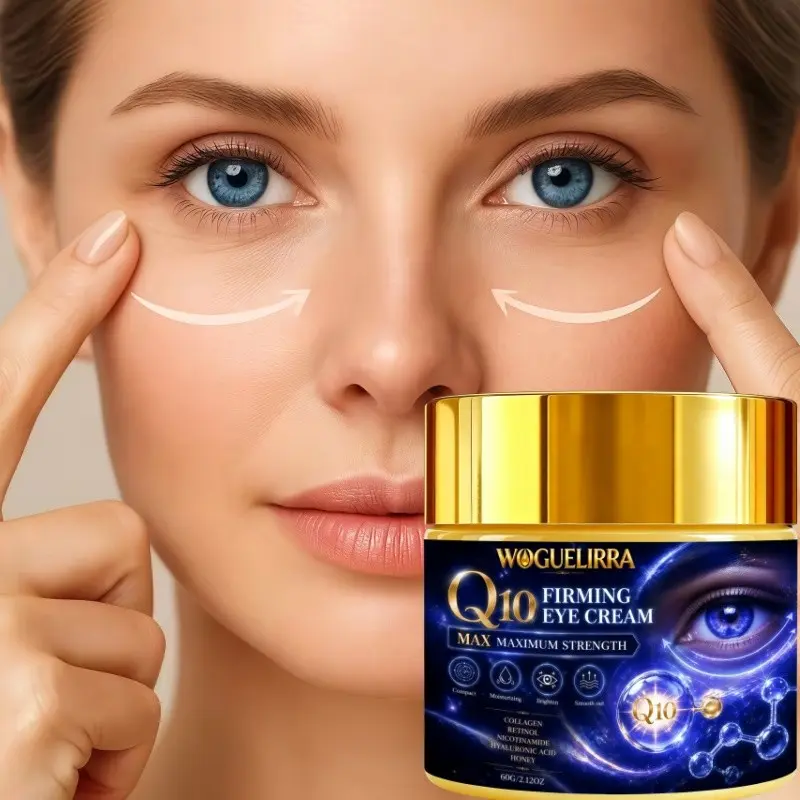 Super Effective Q10 Firming Eye Cream - (Improves dark circles, dullness and puffiness, smooths surface wrinkles, enhances efficacy and tightens the eye area). Contains collagen, retinol, hyaluronic acid, bee venom, niacinamide and other ingredients.