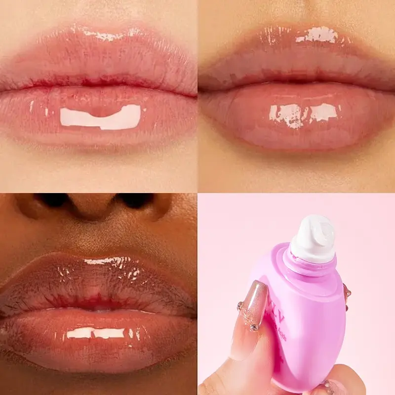 Plant Squalane Lip Balm for Dry Cracked Lips, Moisturizing and Smoothing Lip Lines, Day and Night Care, Hydrating Lip Treatment