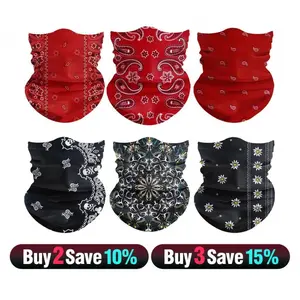 6-piece set of UV protection cooling neck covers |   Unisex face mask, seamless headscarf and multifunctional headwear |   Very suitable for cycling, fishing, mountain climbing, and outdoor sports, tactical camouflage full-face helmet, hat with sun visor,