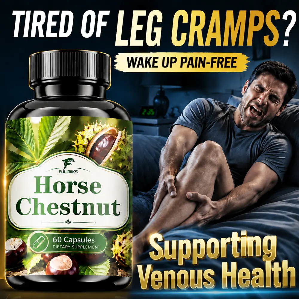 Advanced Horse Chestnut Extract Capsules, Supports Leg Comfort, Fortified with Rutin, L-Arginine, Gotu Kola, Dandelion & Ginger Root Extract, High Absorption, Best Choice