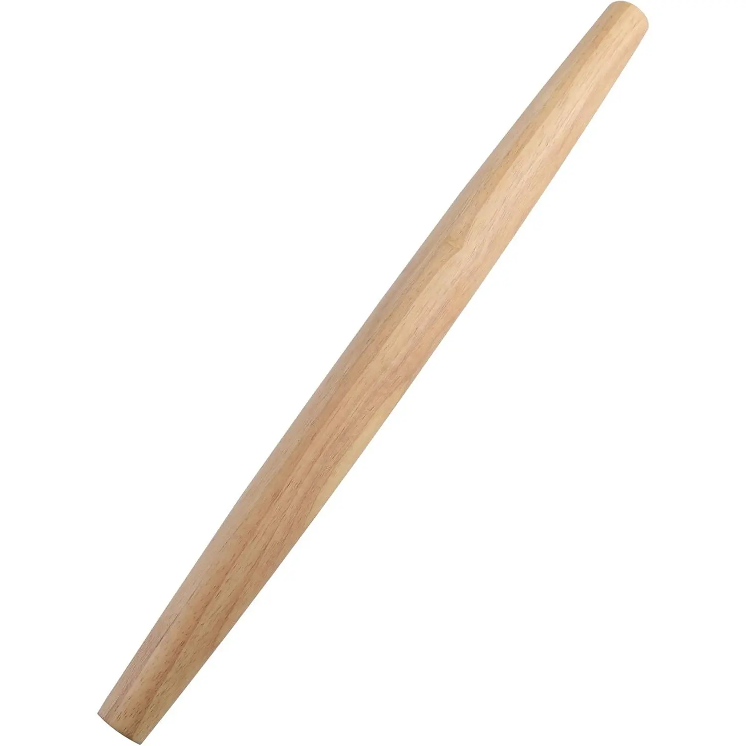 French Rolling Pin (17 Inches) –WoodenRoll Pin for Fondant, Pie Crust, Cookie, Pastry, Dough –Tapered Design & Smooth Construction - Essential Kitchen Utensil