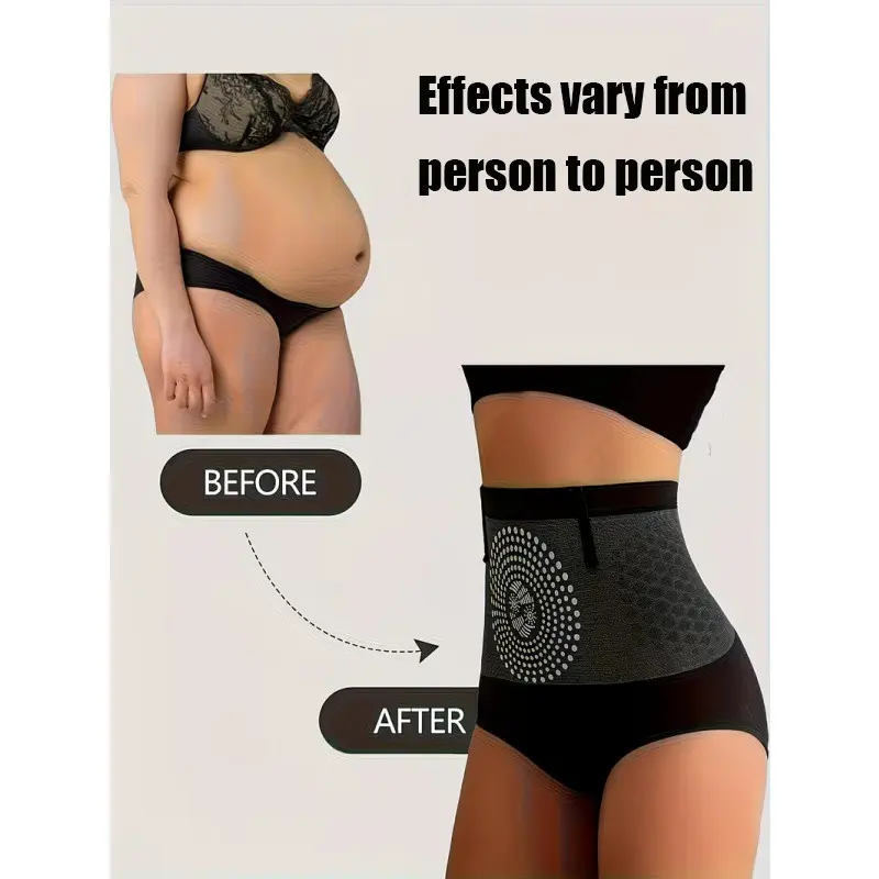 Women'S High-Waist Shaping Panties, Shapewear - Tummy Control And Butt Lift Underwear, Non-Slip Waistband, Posture Correction And Body Shaping, Daily And Special Occasion Underwear - No Padding, Seamless Wear, Fabric