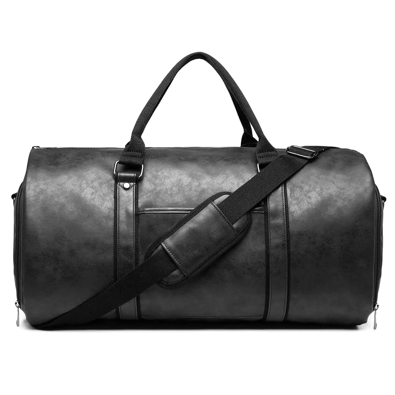 Large Capacity Waterproof Travel Bag, Portable Clothing Bag, Leather Suitcase Handbag, Men's Travel Backpack, Durable & Stylish Design