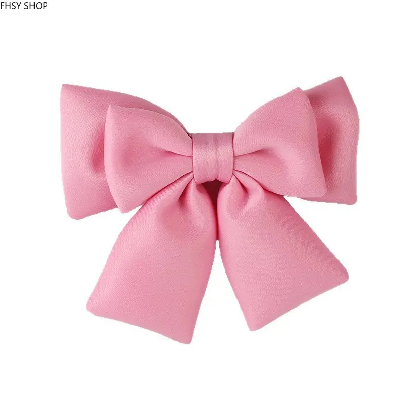 Vehicle accessories|Hot selling 3D pink fabric bow car decoration | Hard-to-find weatherproof bow for car exterior styling | Strong adhesive, eye-catching design, great for gifting to car lovers, customizing daily drives and adding a fun aesthetic twist