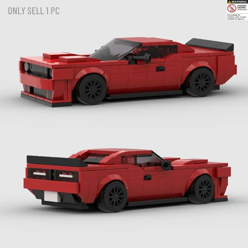 391pcs Building Block Toy Car Set, Adult DIY Creative Racing Car Kit, Stress Relief Toy, Perfect Birthday Christmas Gift, Model Building Kits