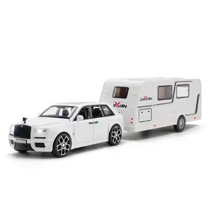 1:32 Rolls-Royce Cullinan Alloy Car Model, Openable Door, Gift Toy, Living Room Decor, Collectible Wine Cabinet Ornament