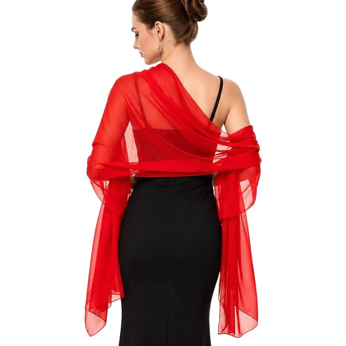 Women Lightweight-Chiffon-Scarf Fashion Breathable Sun-proof Travel Shawls