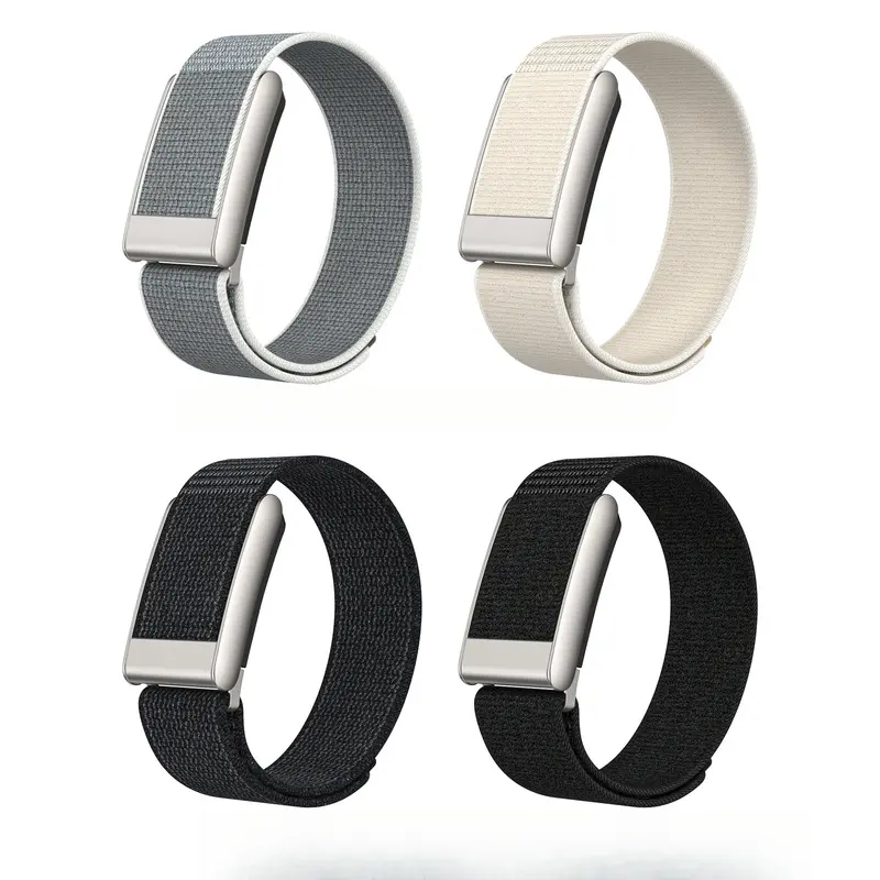 1pc Elastic Woven Nylon Strap With Hook And Loop Fastener Compatible With WHOOP 5.0 Regular & ECG Version Wearable Fitness Tracker Breathable Adjustable Sports Band For Sleep Workout Daily Use Men Women (Device Not Included)