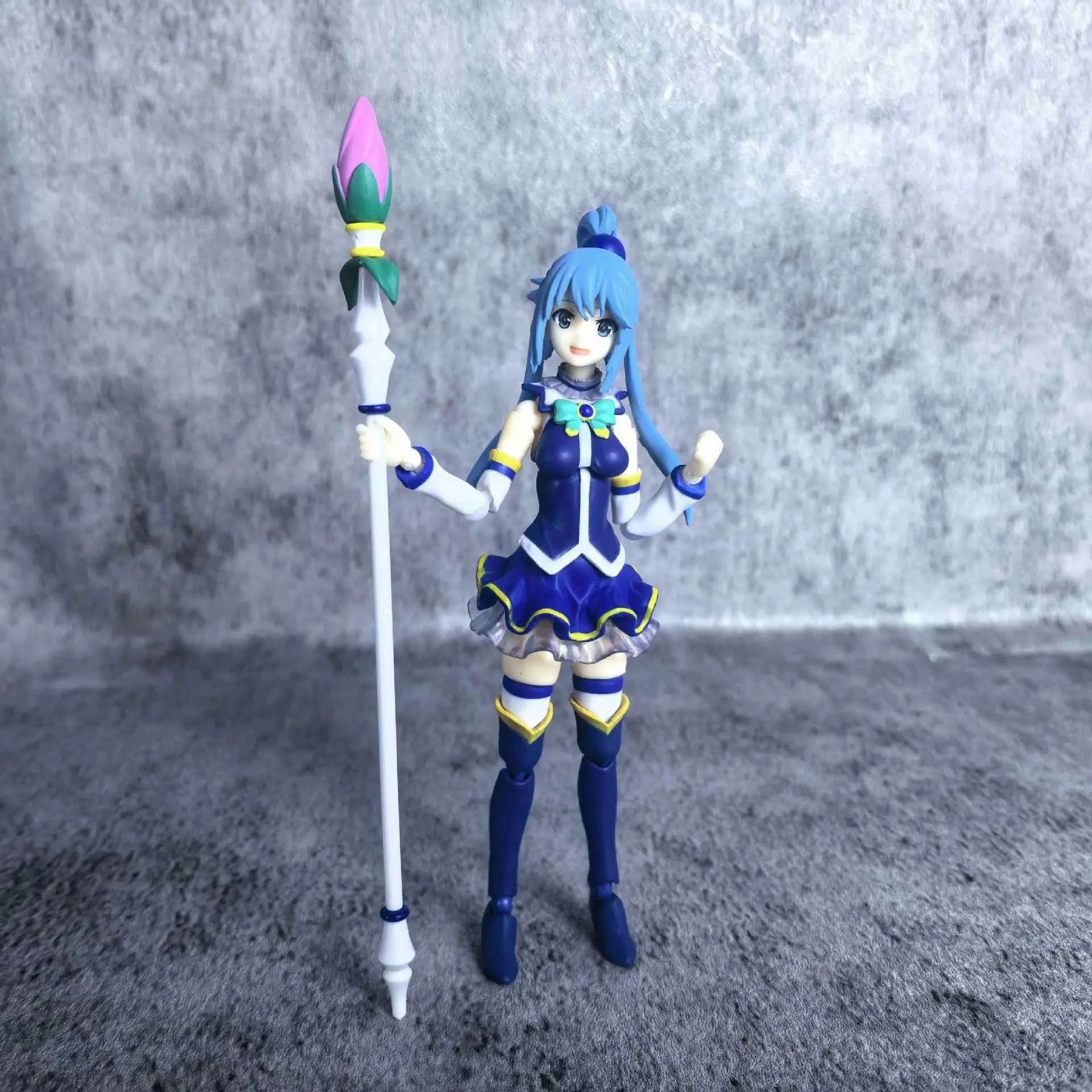 Anime Dx-399 Akua Jointed Figure Model, Collectible Display Piece, Perfect Gift for Anime Enthusiasts, High-Quality Handmade Craftsmanship