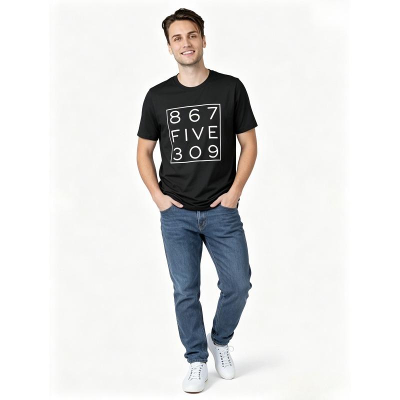 8675309 Nostalgic And Funny 80S Essential T-ShirtS ,Retro , Funny Music Shirt,Tommy Tutone,Music Lover Shirt,Music Gift,Retro Gift Shirt,Funny Gift Shirt,100%Cotton,Unisex Crew-Neck Tee