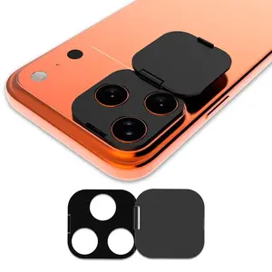 Webcam Cover Slide, Ultra-Thin Plastic Privacy Shield for Smartphone Camera, Lens Protector for iPhone 16 15 14 13 12 11 Pro Max, Handheld