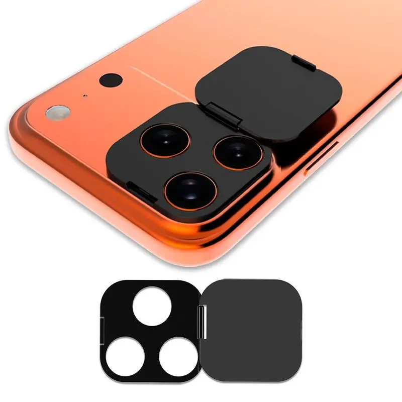 Ultra-Thin Plastic Camera Cover Slide, Protective Privacy Shield and Lens Protector, Cellphone Accessories for Most iPhone & Devices