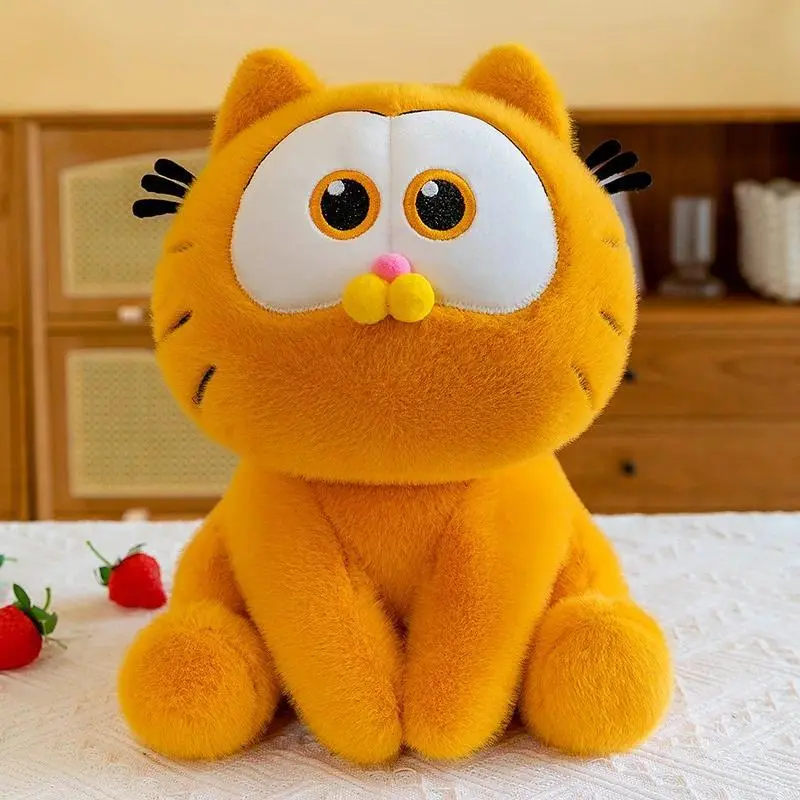 Garfield Anime & Manga Stuffed Plush Doll, Kawaii Cat Toy, Bedroom Decoration, Festive Party Gift for Home Supplies