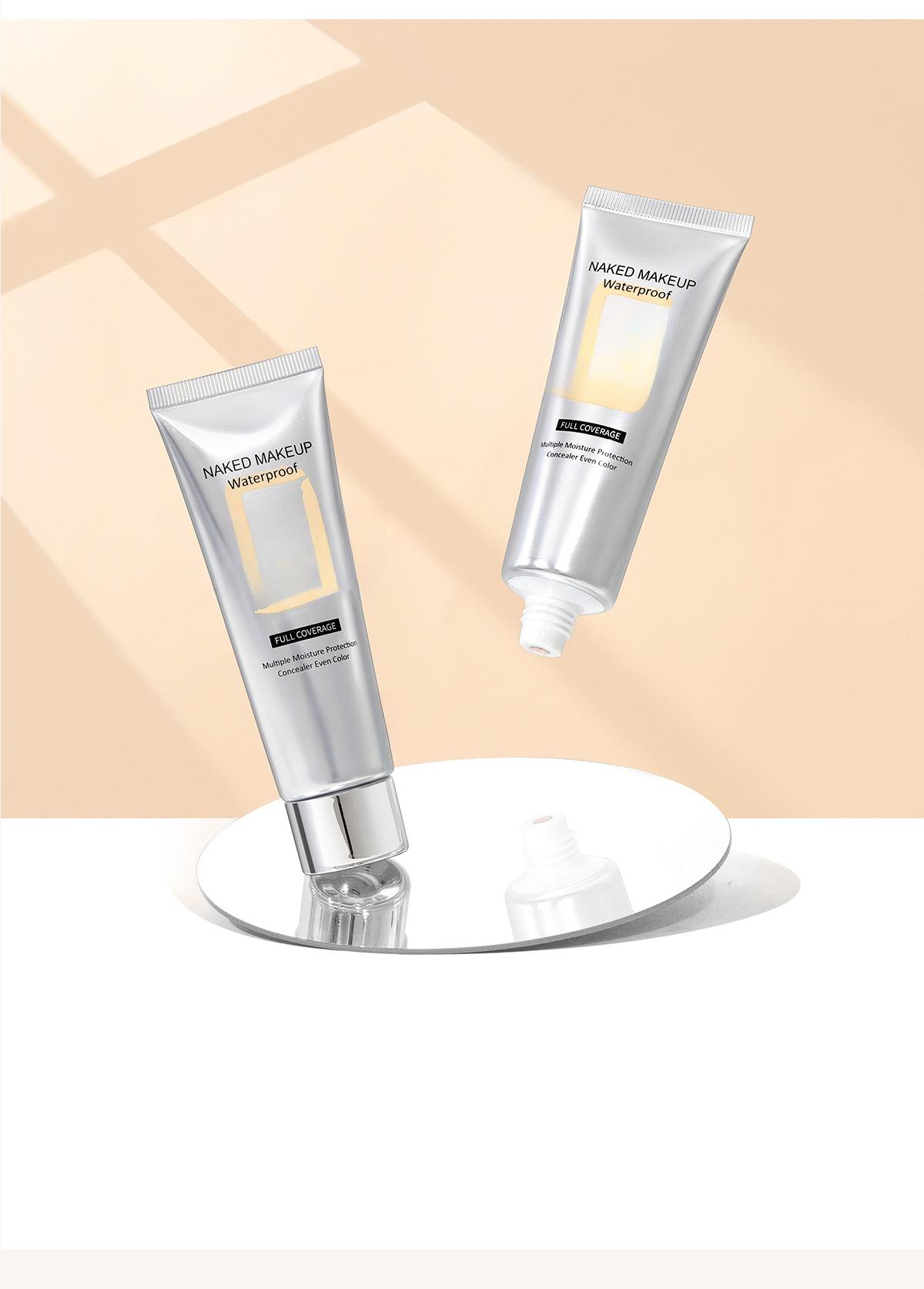 Natural concealer cream that doesn't cake, moisturizing and long-lasting foundation, available in stock