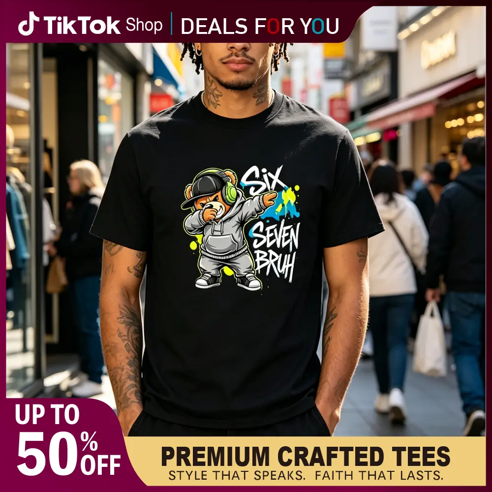 Men’s Casual Cotton Graphic T-Shirt, Aura Energy 67% Low Vibe Introvert Meme Tee, Oversized Crew Neck Streetwear Top For Daily Walking Camping Vacation