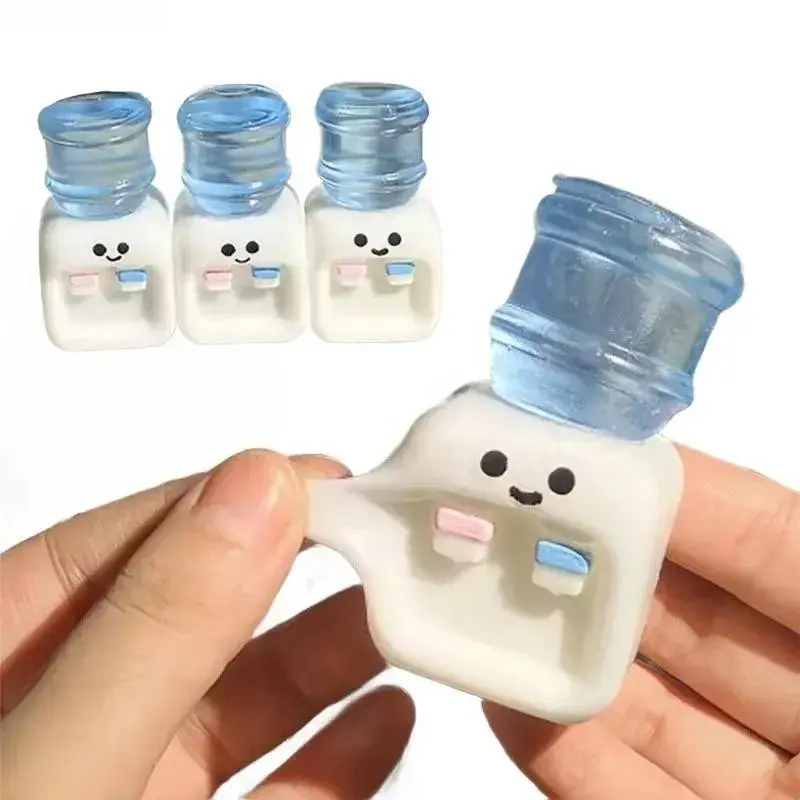 Squishy Water Dispenser Squeeze Toy Funny Stress Relief Decompression Fidget Toy for Adults and Friends Squeeze Anti Stress Toy Trending Squishy